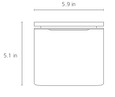 Mic qPCR Cycler Specifications Front View