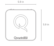 Mic qPCR Cycler Specifications Top View